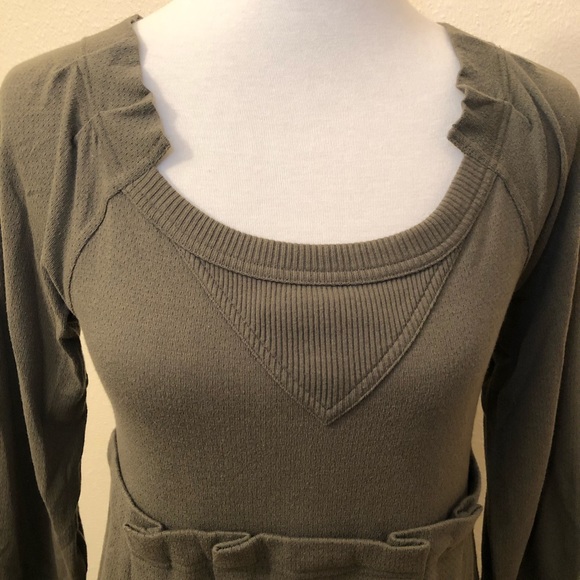 Marc by Marc Jacobs Olive 3/4 length Sleeve Dress - Picture 2 of 6